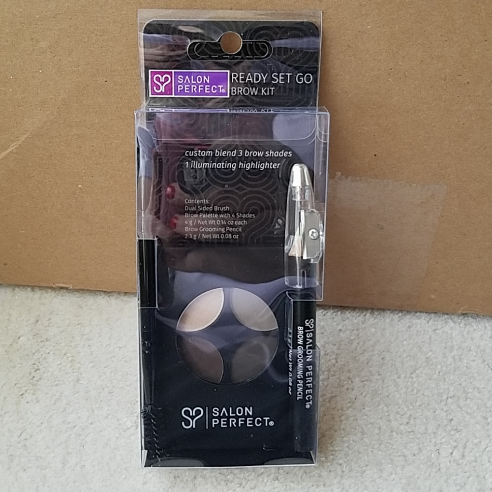 NEW Salon Perfect Ready Set Go Brow kit